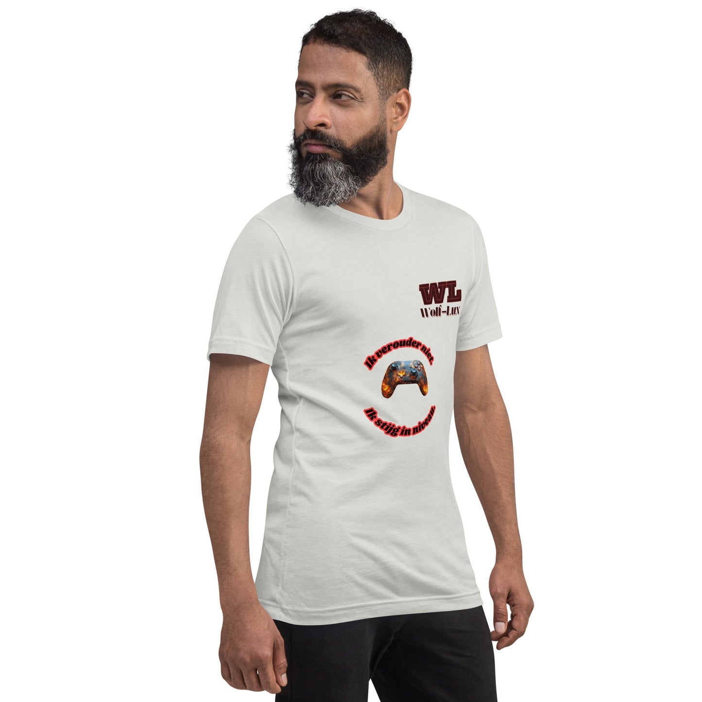 Men t-shirt Level up Dutch - Wolf - Lux - Wolf - Lux - Wolf - Lux
