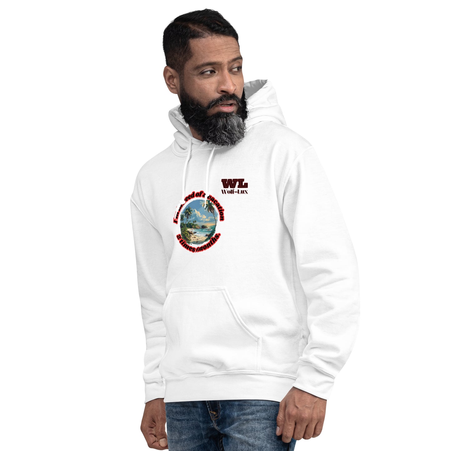 Men Hoodie Vacation English