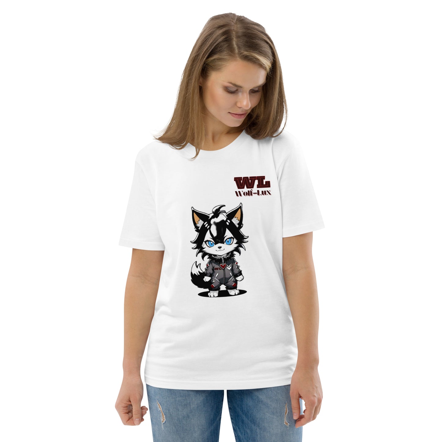 Women organic cotton t-shirt Wolf-Lux - Wolf-Lux