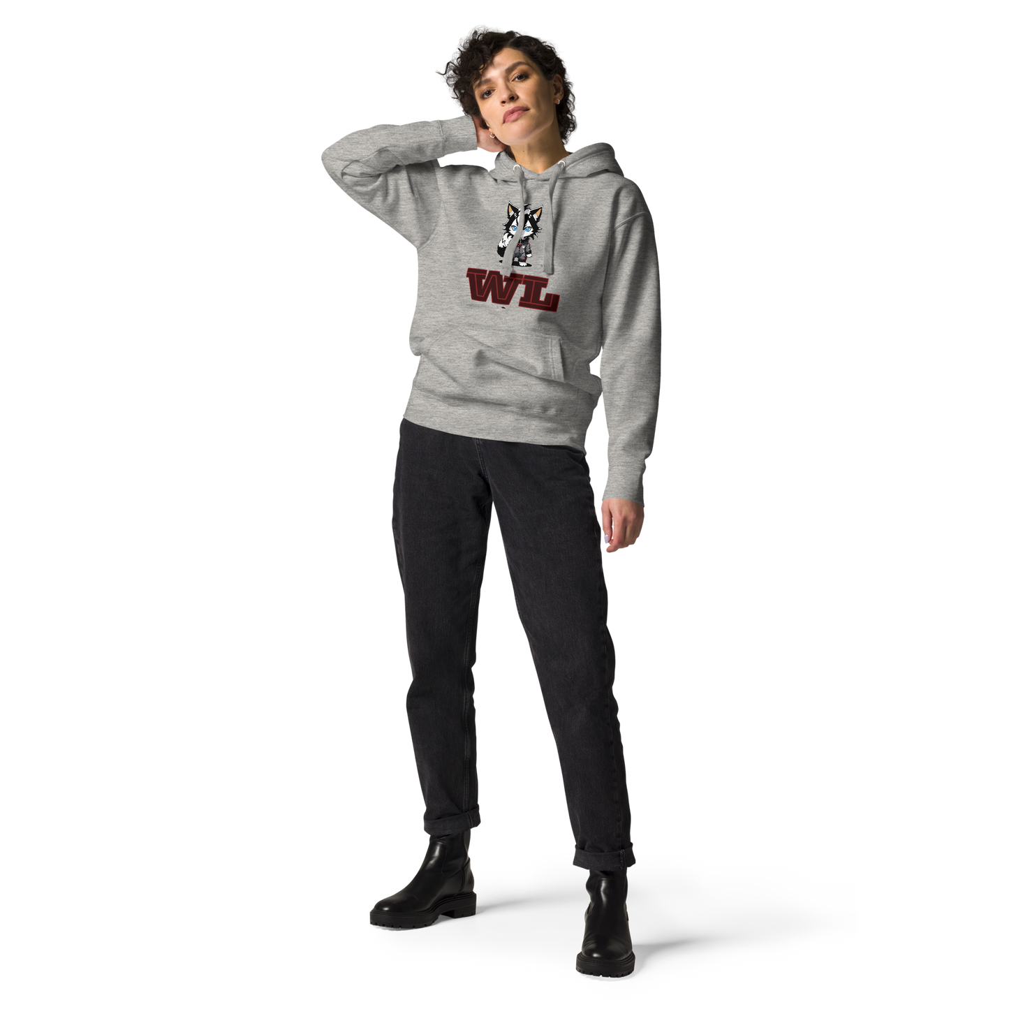 Women's Hoodie Wolf-Lux