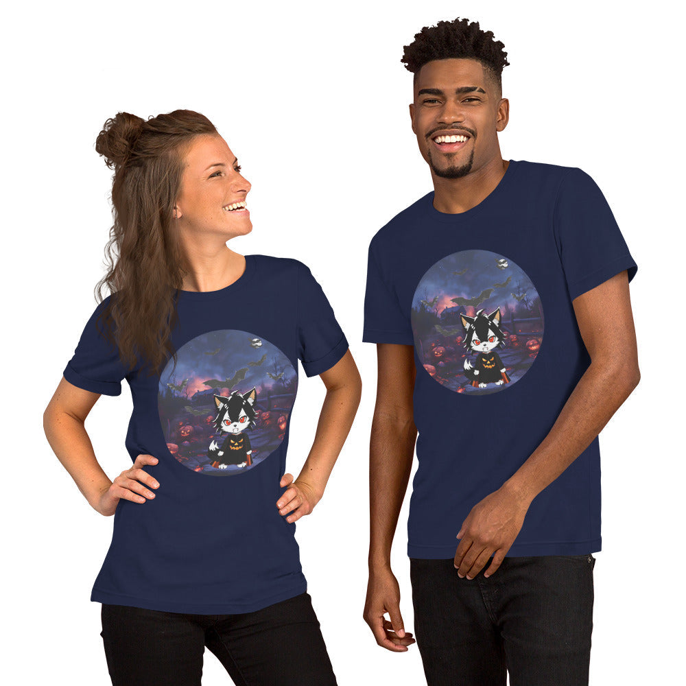 Navy Unisex Halloween T-shirt