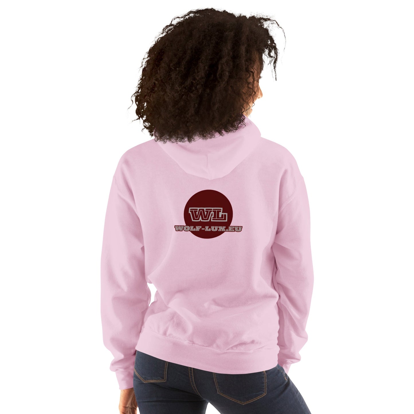 Women Hoodie Level up English - Wolf - Lux - Wolf - Lux - Wolf - Lux