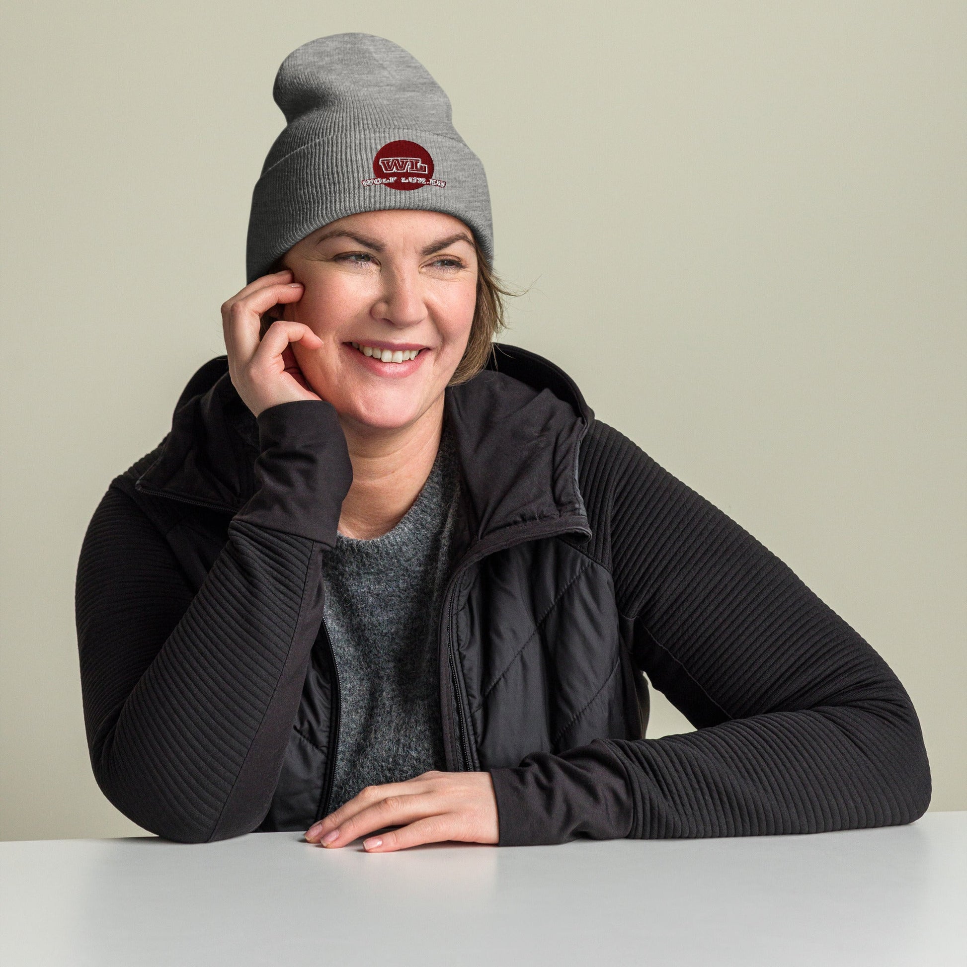 Cuffed Beanie - Wolf - Lux - Wolf - Lux - Wolf - Lux