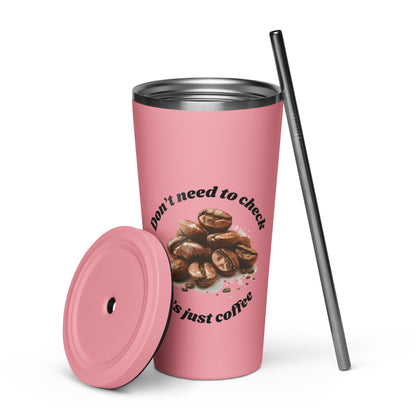 Don't need to check it's just coffee - Wolf - Lux - Wolf - Lux - Wolf - Lux