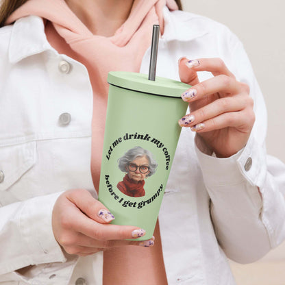 Let me drink my coffee before I get grumpy - Wolf - Lux - Wolf - Lux - Wolf - Lux