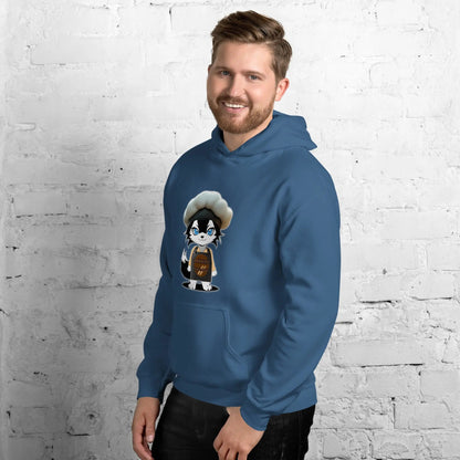 Men Hoodie Baker - Wolf - Lux - Wolf - Lux - Wolf - Lux