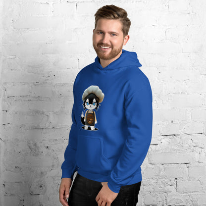 Men Hoodie Baker - Wolf - Lux - Wolf - Lux - Wolf - Lux