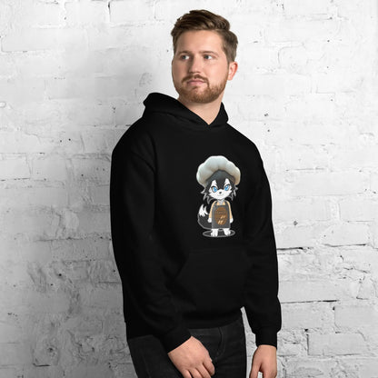 Men Hoodie Baker - Wolf - Lux - Wolf - Lux - Wolf - Lux