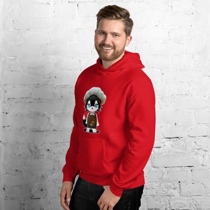 Men Hoodie Baker - Wolf - Lux - Wolf - Lux - Wolf - Lux