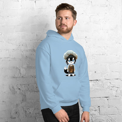 Men Hoodie Baker - Wolf - Lux - Wolf - Lux - Wolf - Lux