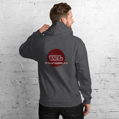 Men Hoodie Baker - Wolf - Lux - Wolf - Lux - Wolf - Lux