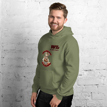 Men Hoodie chocolate dutch - Wolf - Lux - Wolf - Lux - Wolf - Lux