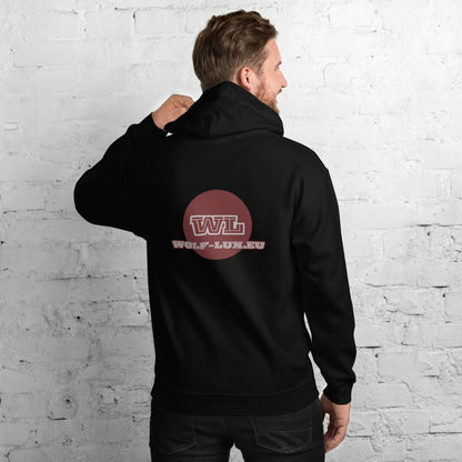 Men Hoodie Chocolate French - Wolf - Lux - Wolf - Lux - Wolf - Lux