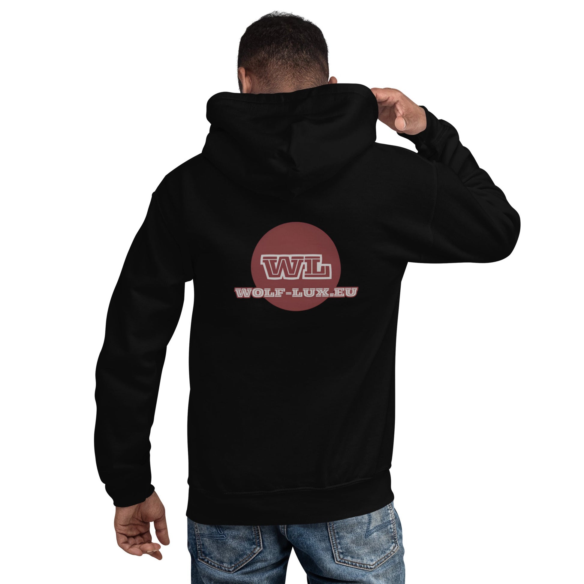 Men Hoodie Classic French - Wolf - Lux - Wolf - Lux - Wolf - Lux