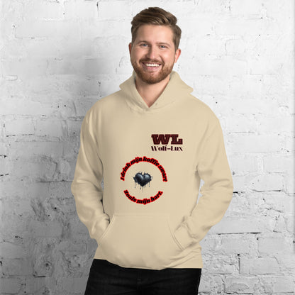 Men Hoodie Coffee Dutch - Wolf - Lux - Wolf - Lux - Wolf - Lux