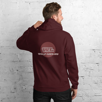Men Hoodie Coffee Dutch - Wolf - Lux - Wolf - Lux - Wolf - Lux
