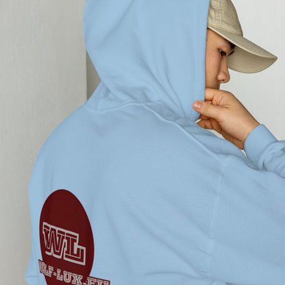 Men Hoodie Coffee English - Wolf - Lux - Wolf - Lux - Wolf - Lux