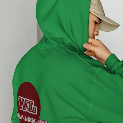 Men Hoodie Coffee French - Wolf - Lux - Wolf - Lux - Wolf - Lux