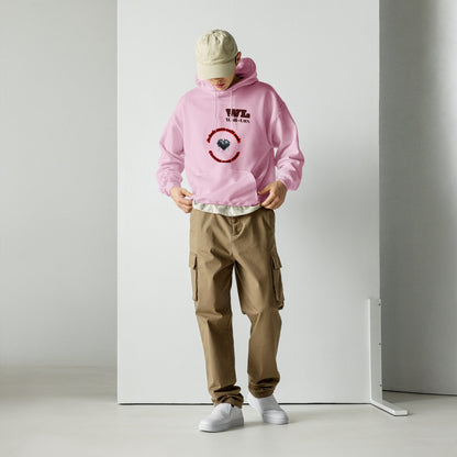 Men Hoodie Coffee French - Wolf - Lux - Wolf - Lux - Wolf - Lux