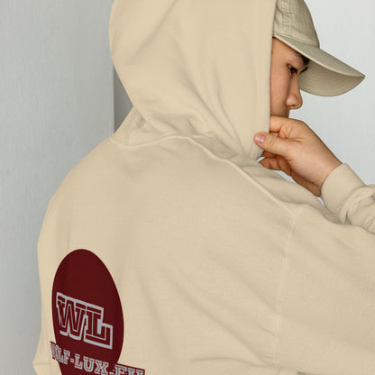 Men Hoodie Coffee French - Wolf - Lux - Wolf - Lux - Wolf - Lux