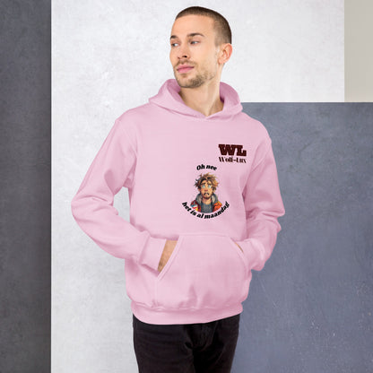 Men Hoodie Monday Dutch - Wolf - Lux - Wolf - Lux - Wolf - Lux