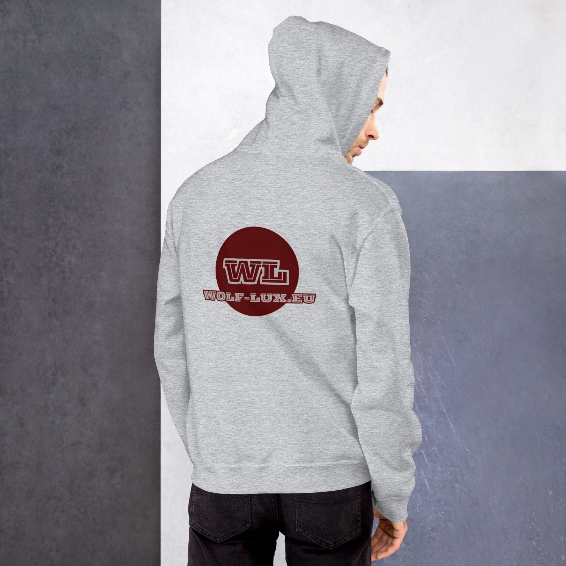 Men Hoodie Monday Dutch - Wolf - Lux - Wolf - Lux - Wolf - Lux