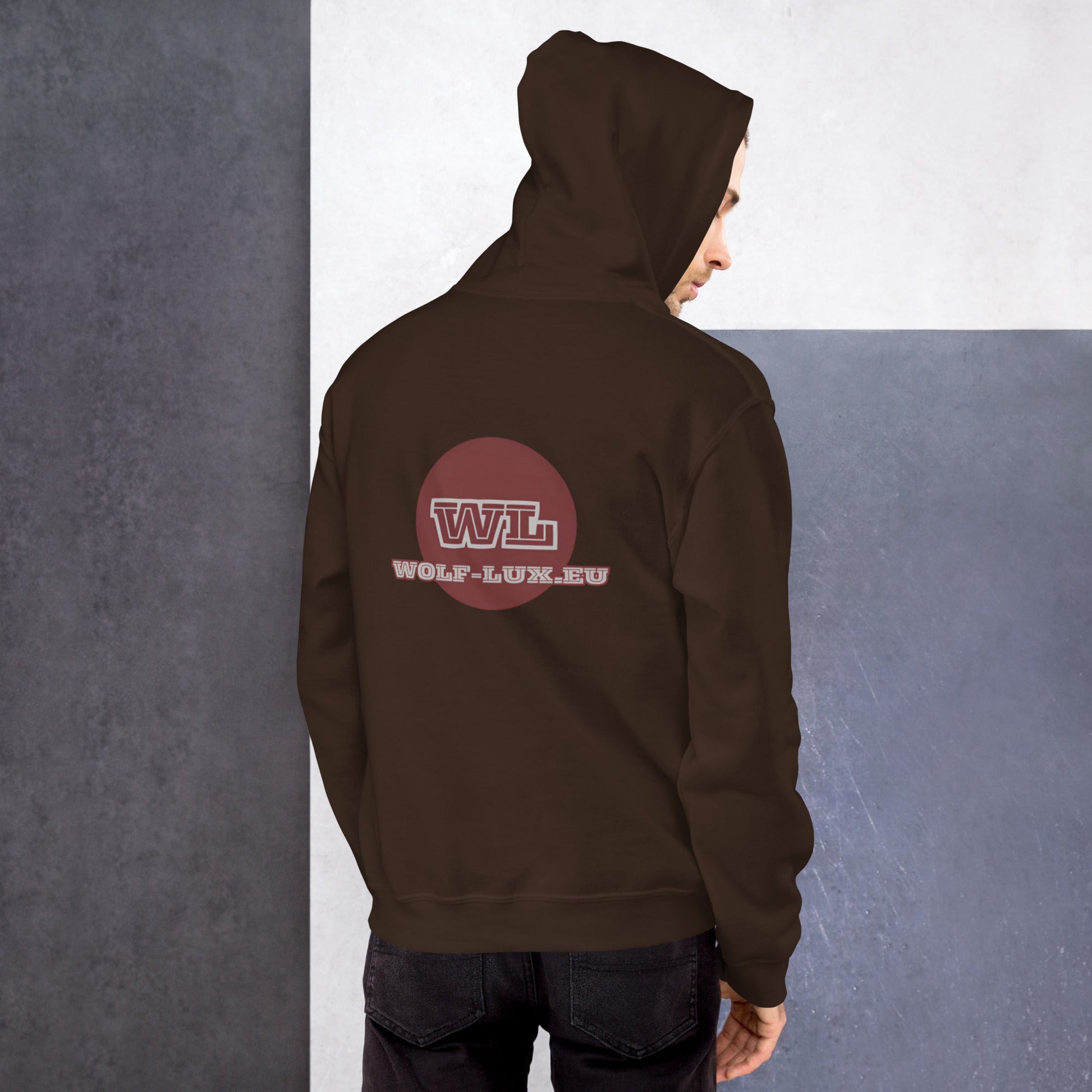 Men Hoodie Monday Dutch - Wolf - Lux - Wolf - Lux - Wolf - Lux