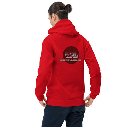 Men Hoodie Monday English - Wolf - Lux - Wolf - Lux - Wolf - Lux