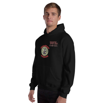 Men Hoodie Ninja English - Wolf - Lux - Wolf - Lux - Wolf - Lux