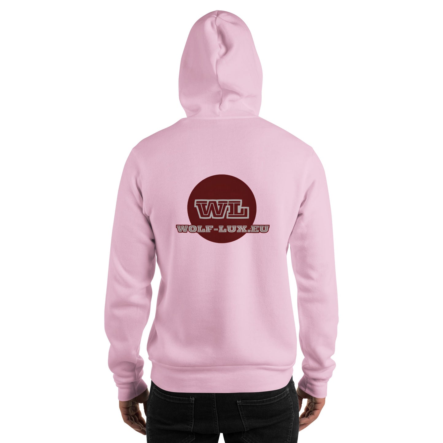 Men Hoodie Ninja English - Wolf - Lux - Wolf - Lux - Wolf - Lux