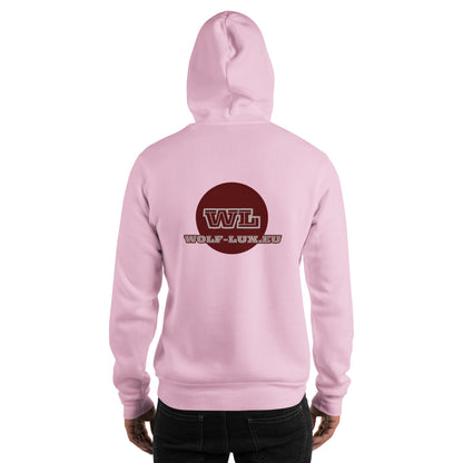 Men Hoodie Ninja English - Wolf - Lux - Wolf - Lux - Wolf - Lux