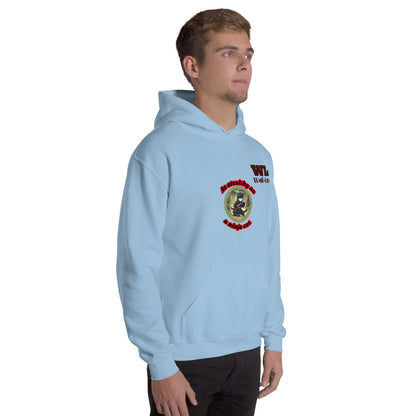 Men Hoodie Ninja English - Wolf - Lux - Wolf - Lux - Wolf - Lux