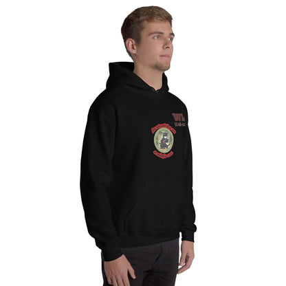 Men Hoodie Ninja English - Wolf - Lux - Wolf - Lux - Wolf - Lux