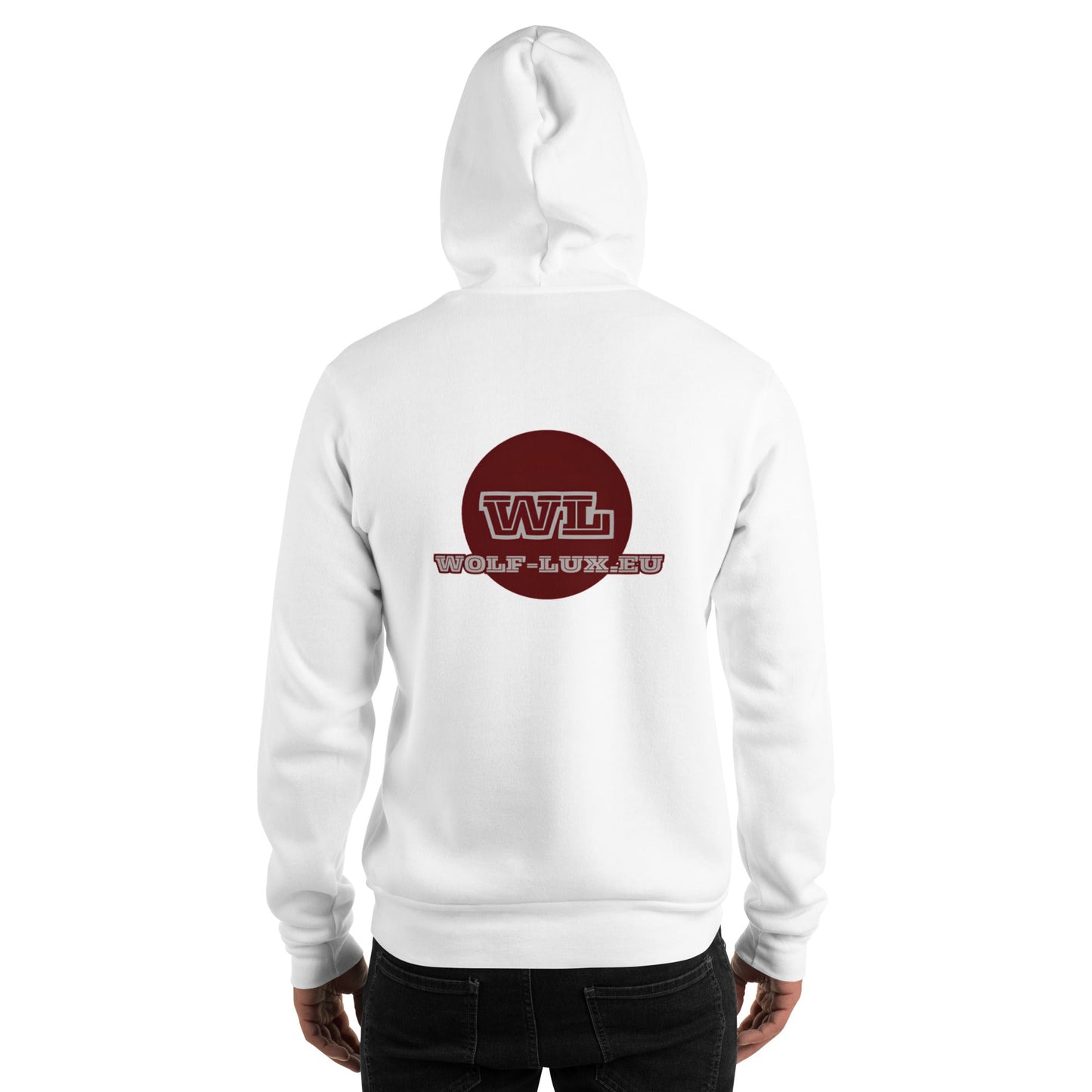 Men Hoodie Ninja English - Wolf - Lux - Wolf - Lux - Wolf - Lux