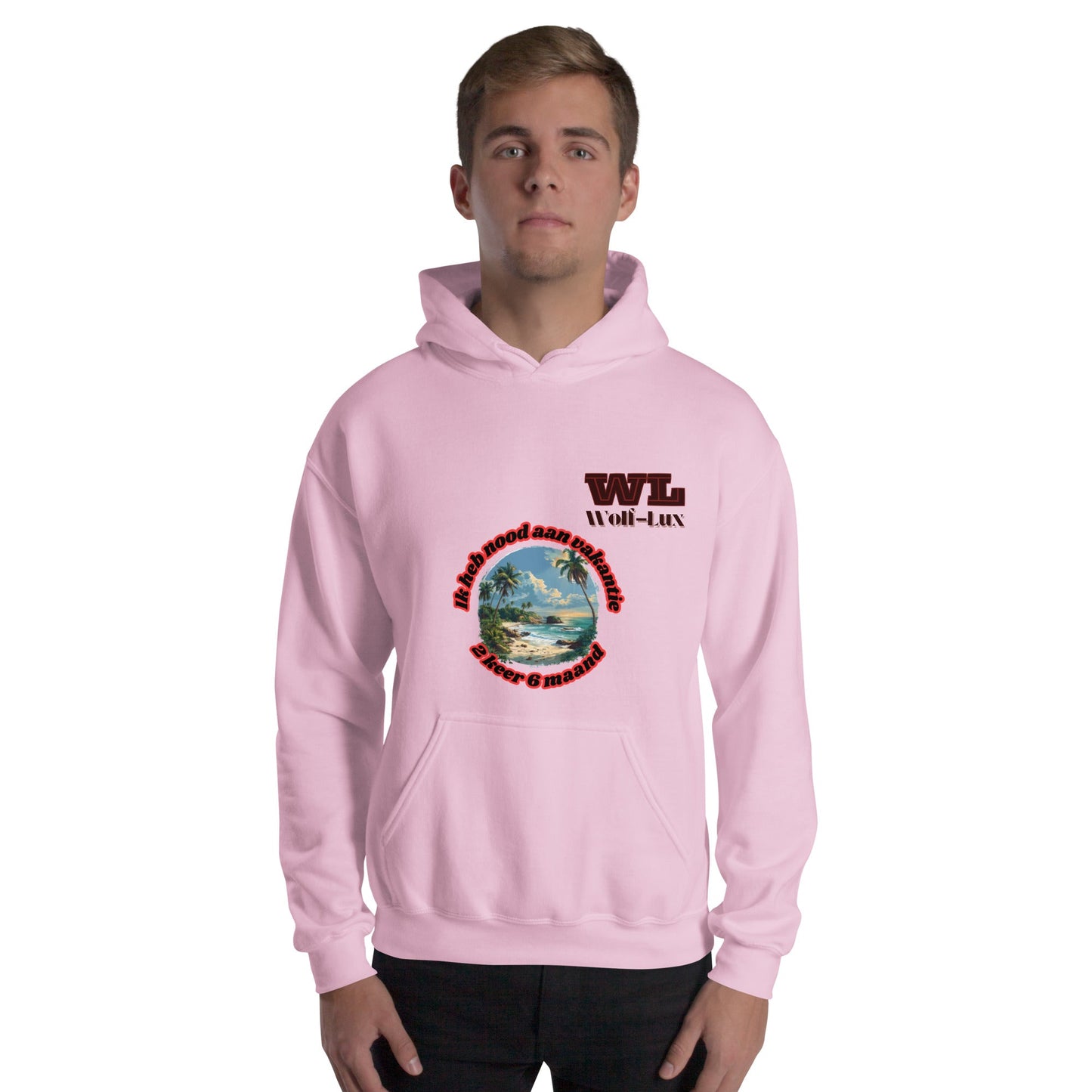 Men Hoodie Vacation dutch - Wolf - Lux - Wolf - Lux - Wolf - Lux