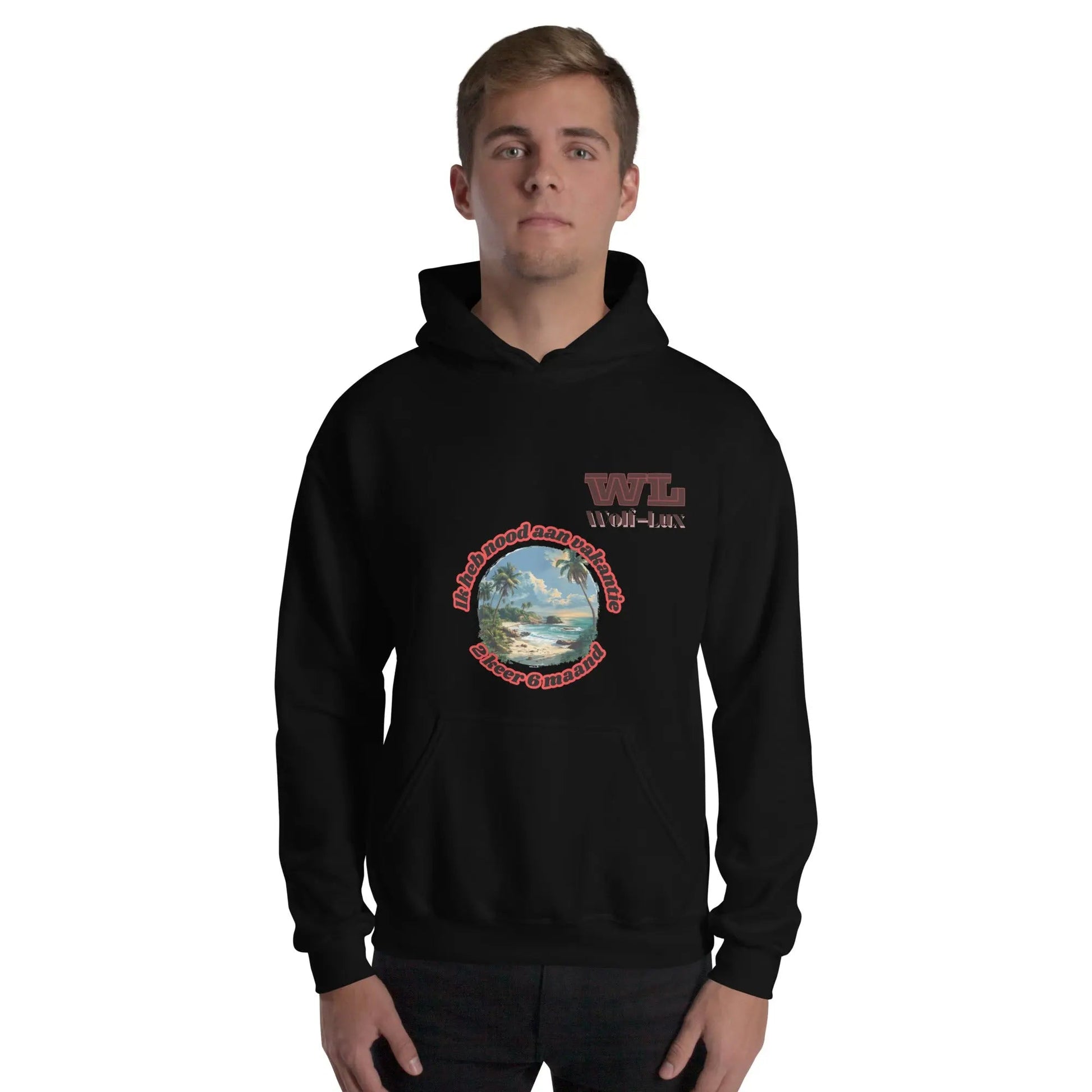 Men Hoodie Vacation dutch - Wolf - Lux - Wolf - Lux - Wolf - Lux