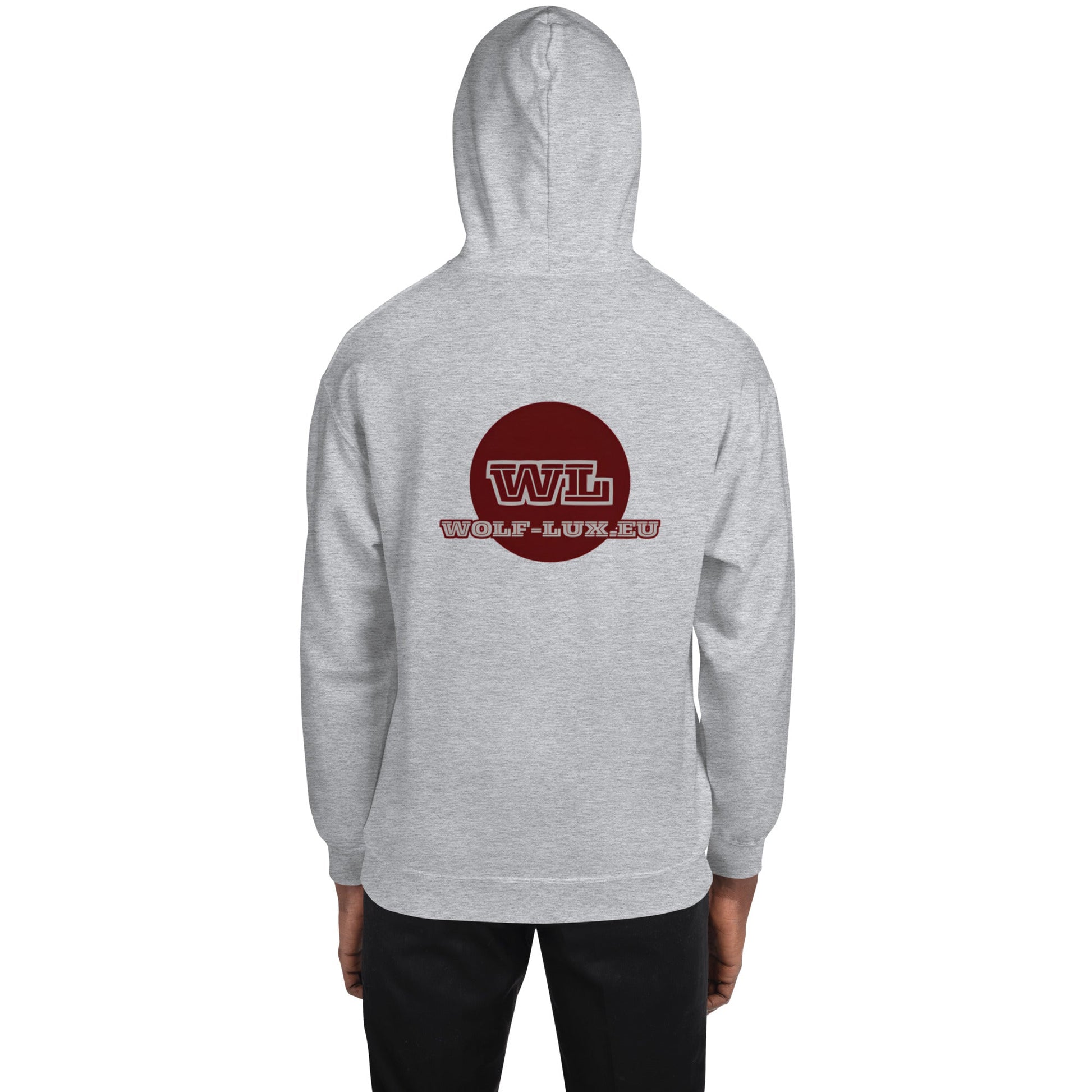 Men Hoodie Vacation French - Wolf - Lux - Wolf - Lux - Wolf - Lux