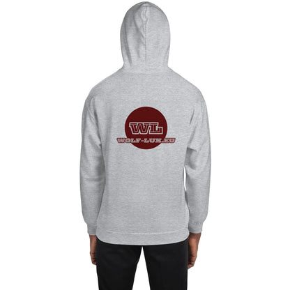 Men Hoodie Vacation French - Wolf - Lux - Wolf - Lux - Wolf - Lux