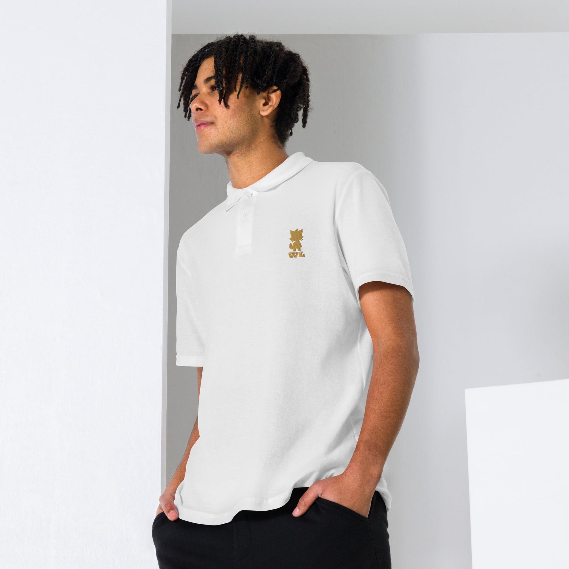 Men premium polo shirt - Wolf - Lux - Wolf - Lux - The Premium