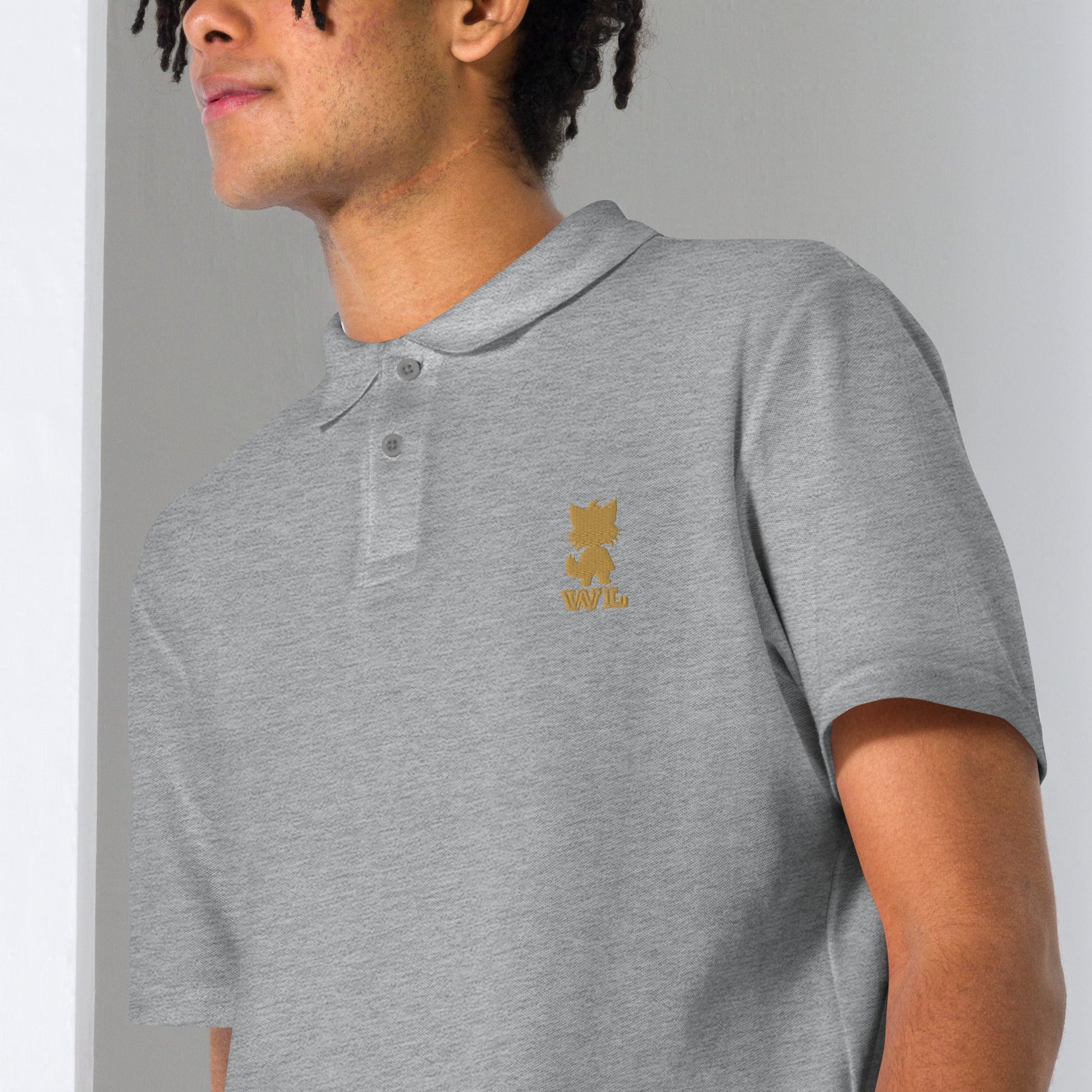 Men premium polo shirt - Wolf - Lux - Wolf - Lux - The Premium