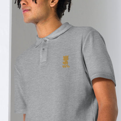 Men premium polo shirt - Wolf - Lux - Wolf - Lux - The Premium