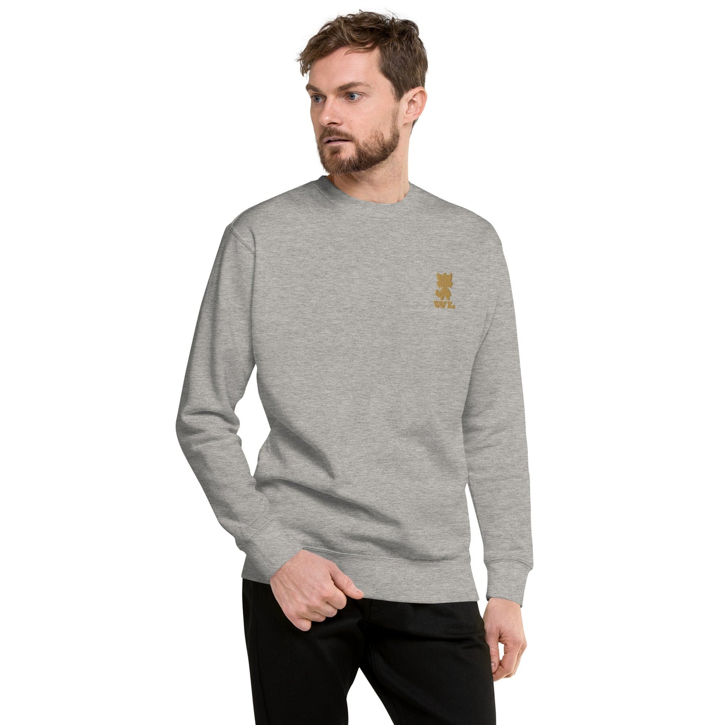 Men Premium Sweatshirt - Wolf - Lux - Wolf - Lux - The Premium