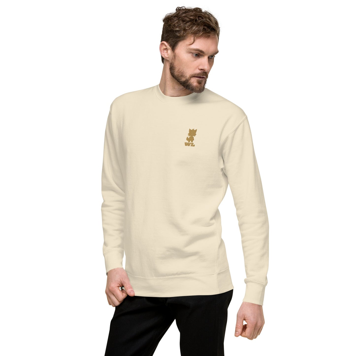 Men Premium Sweatshirt - Wolf - Lux - Wolf - Lux - The Premium