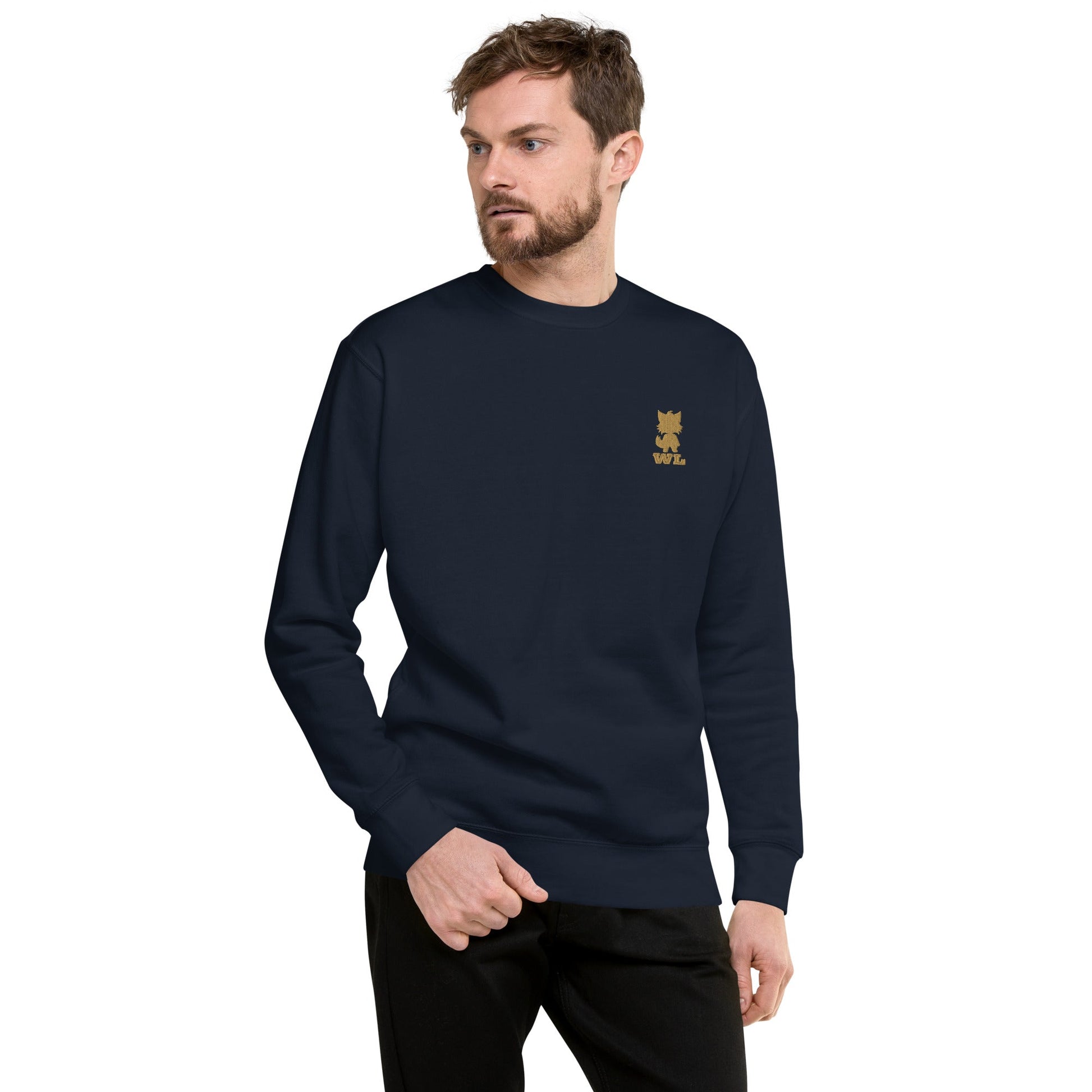 Men Premium Sweatshirt - Wolf - Lux - Wolf - Lux - The Premium