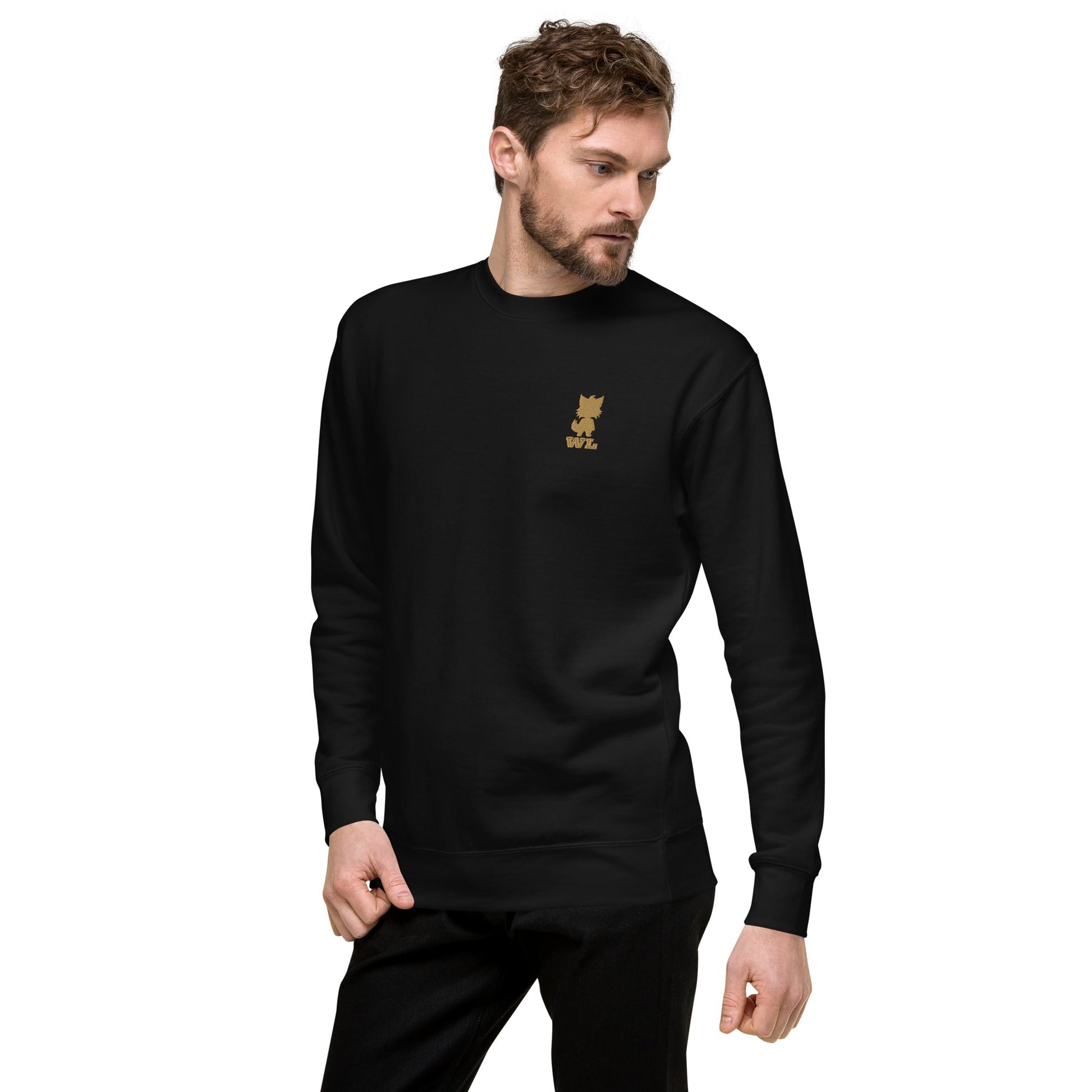 Men Premium Sweatshirt - Wolf - Lux - Wolf - Lux - The Premium