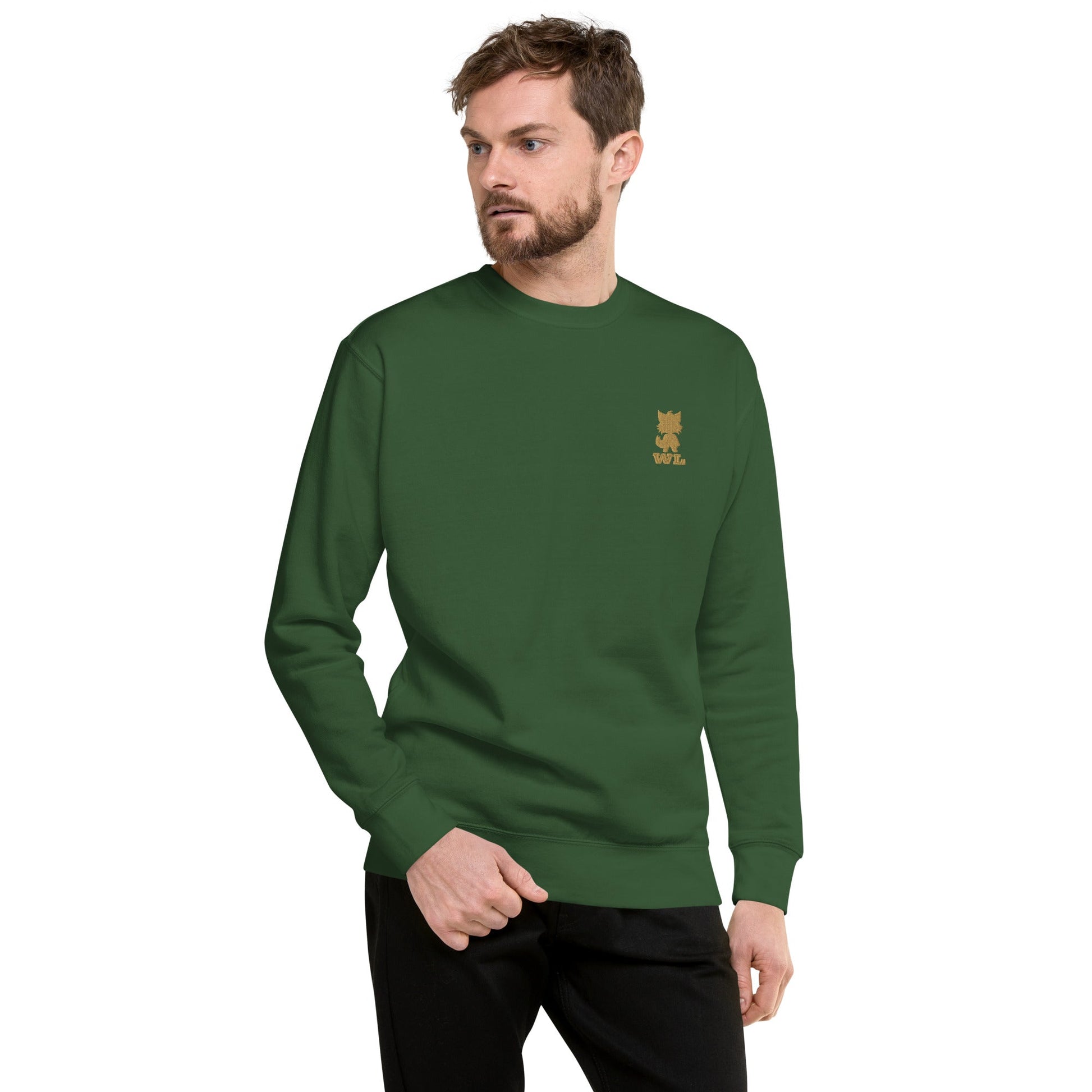 Men Premium Sweatshirt - Wolf - Lux - Wolf - Lux - The Premium
