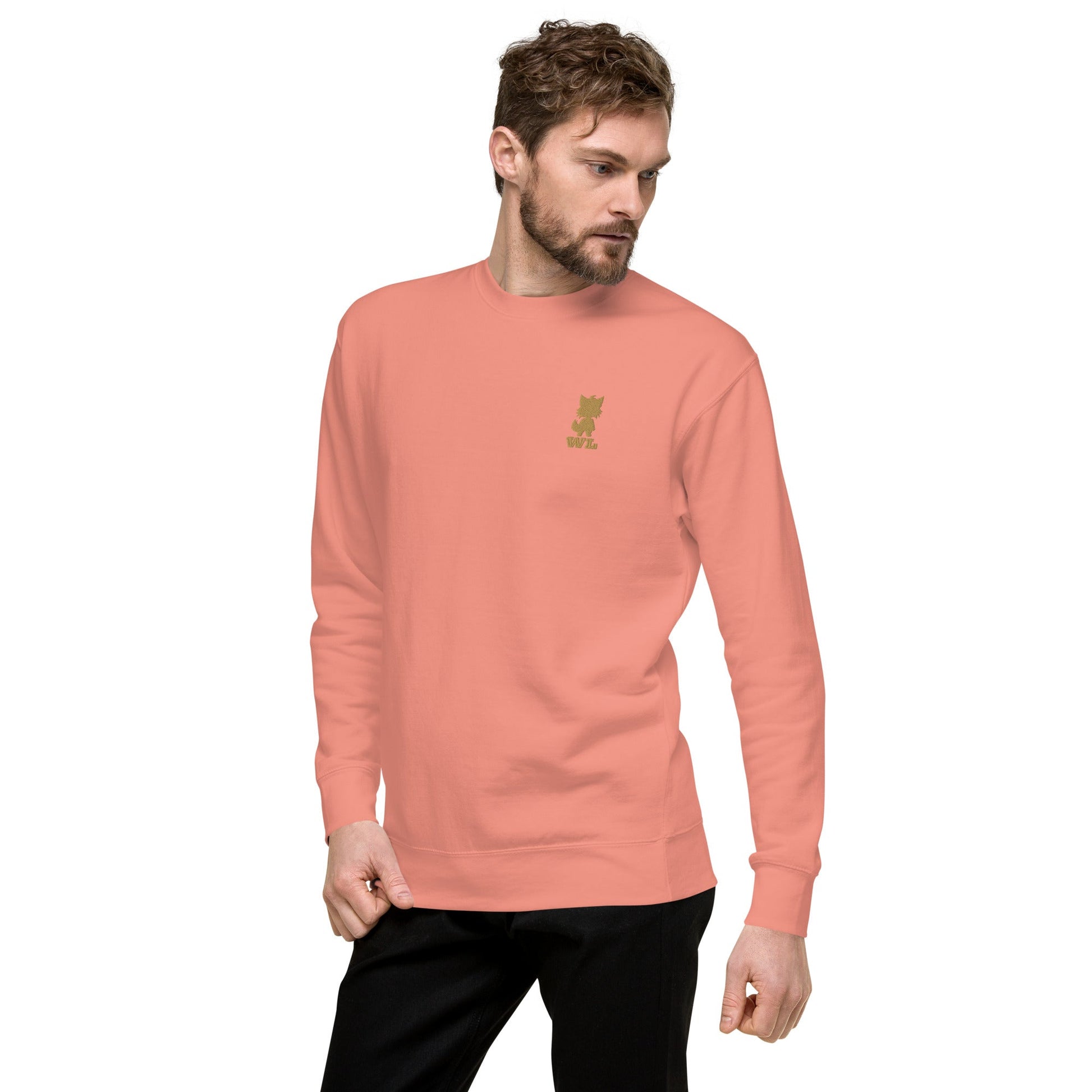 Men Premium Sweatshirt - Wolf - Lux - Wolf - Lux - The Premium