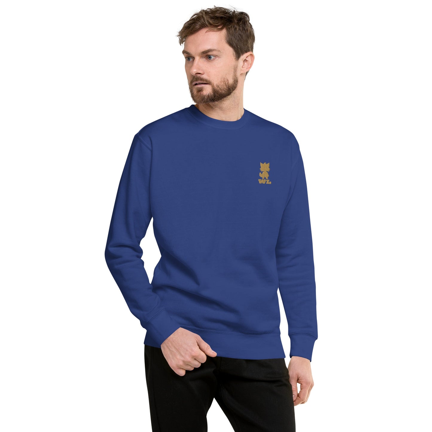 Men Premium Sweatshirt - Wolf - Lux - Wolf - Lux - The Premium