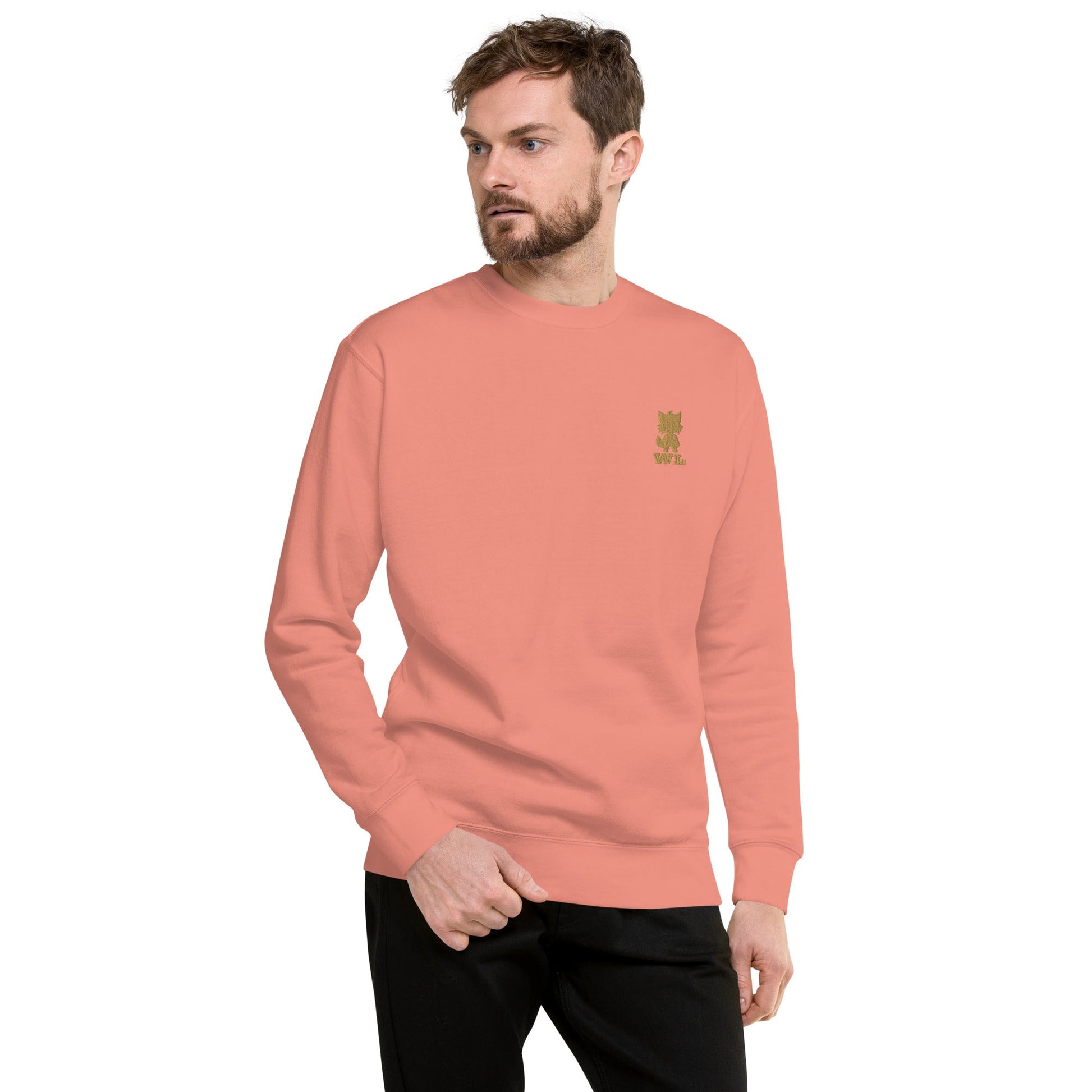 Men Premium Sweatshirt - Wolf - Lux - Wolf - Lux - The Premium