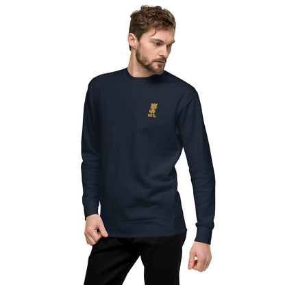 Men Premium Sweatshirt - Wolf - Lux - Wolf - Lux - The Premium